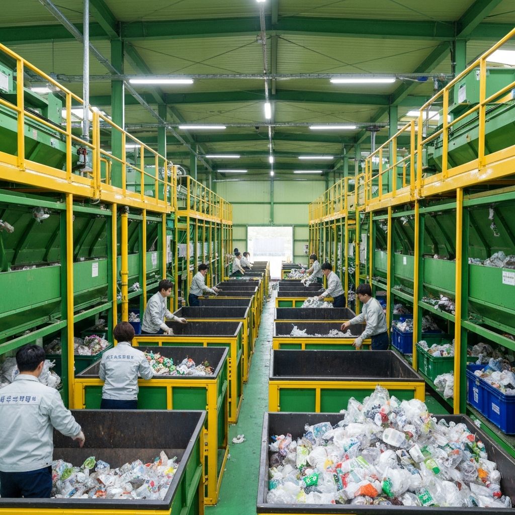 생활 폐기물 수거